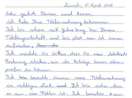 Text von Alexandra 1